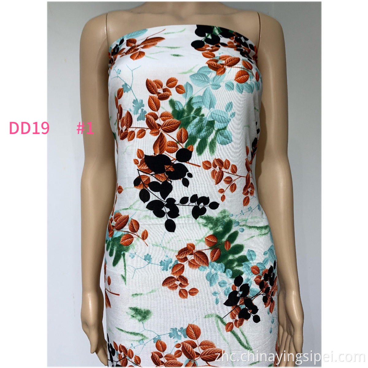 2021最新股票柔软的埃及人许多彩色粘液印刷的花卉鸡蛋丝rayon面料